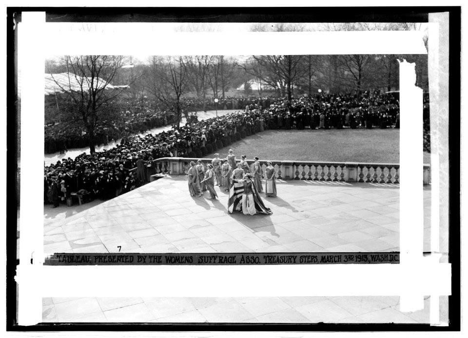 Sufferage Parade, 3-3-1913 LCCN2016844622