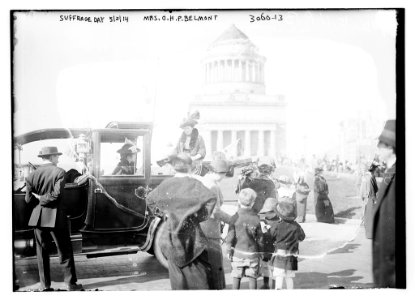Suffrage Day, 5-2-14, Mrs. O.H.P. Belmont LCCN2014696033