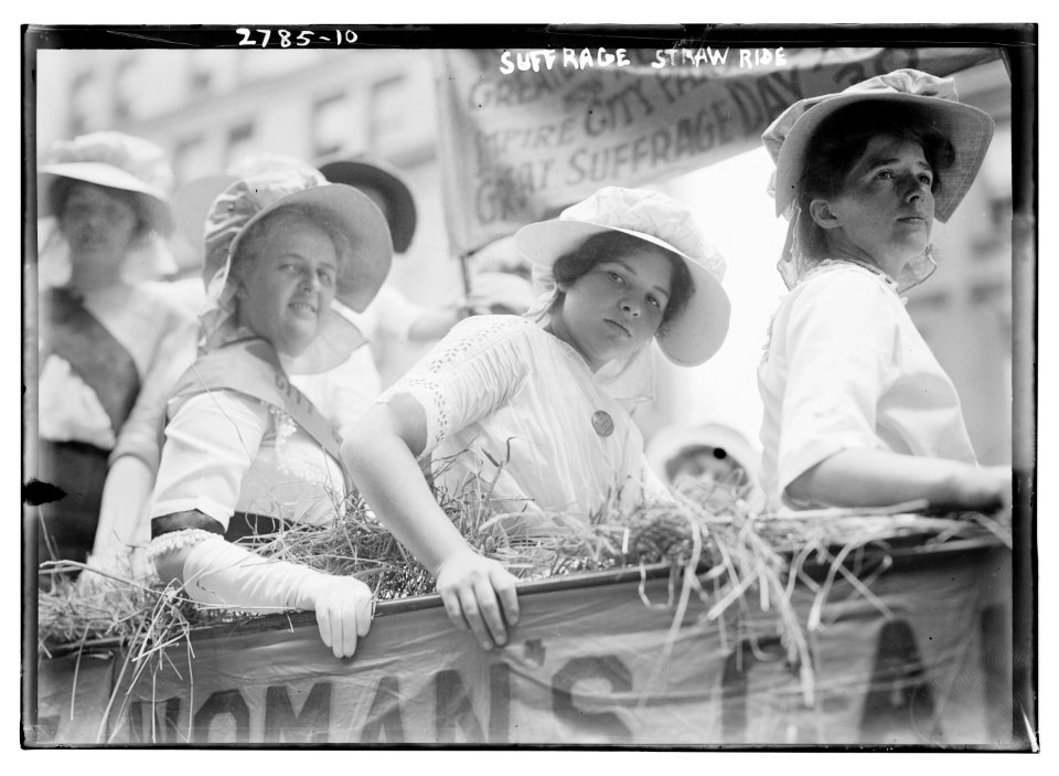 Suffrage Straw Ride LCCN2014693789