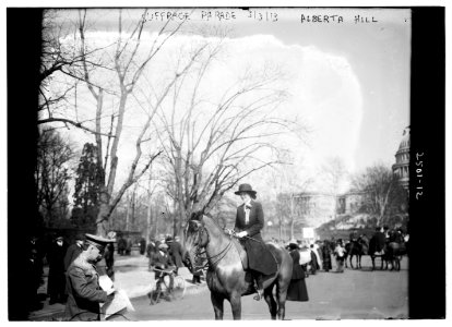 Suffrage Parade, Alberta Hill LCCN2014691453