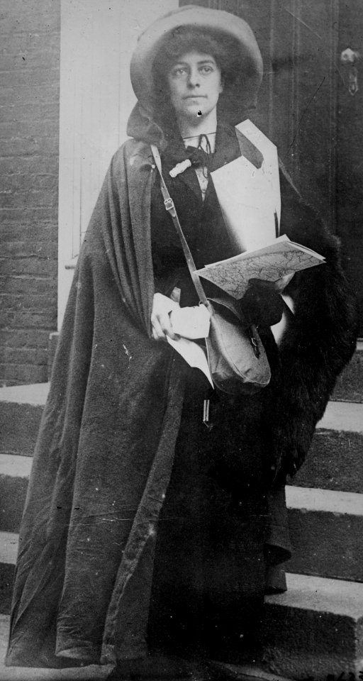 Suffragette in 1910, Gen. Rosalie Jones LCCN2014692519 (cropped)