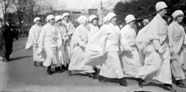 Suffragettes in Washington, DC on 3 March 1913, Home Makers, Suffrage Parade LCCN2014691447 (cropped) photo