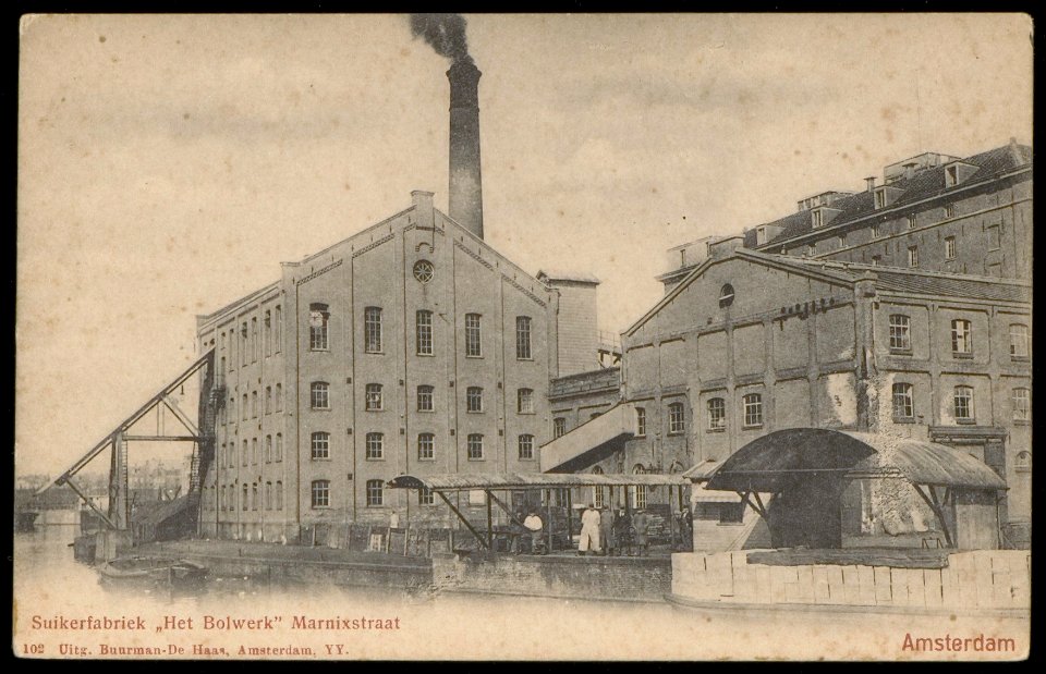 Suikerfabriek Het Bolwerk Marnixstraat (sic.), Afb PBKD00079000005