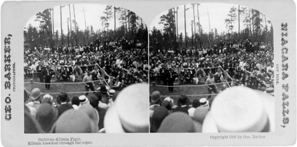 Sullivan - Kilrain stereocard 3