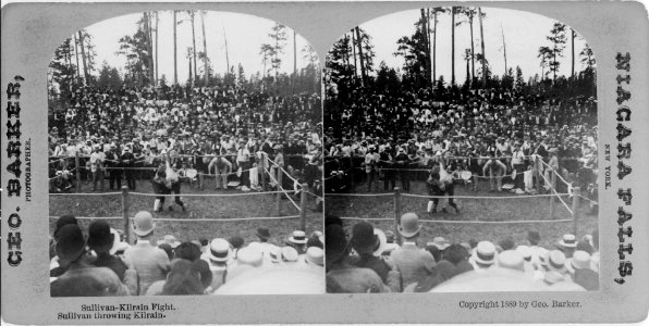Sullivan - Kilrain stereocard 2
