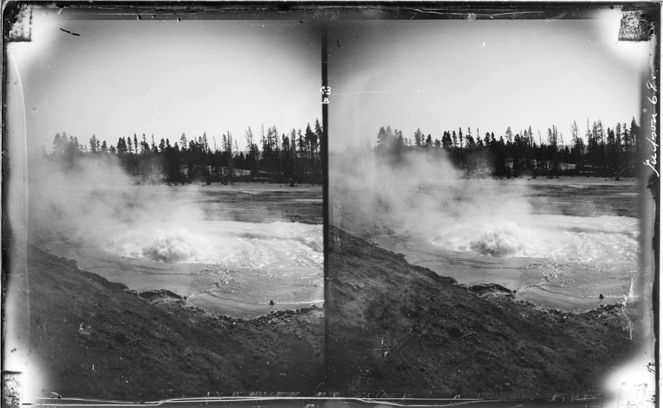 Sulphur Springs at Crater Hills. Yellowstone National Park - NARA - 517283