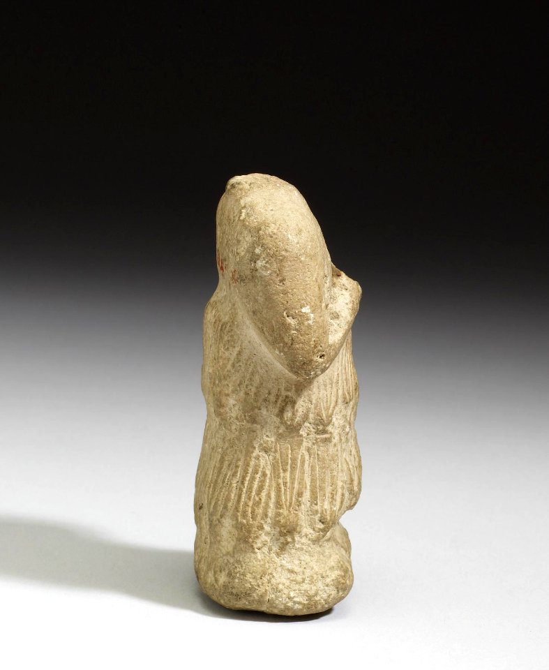 Sumerian - Headless Male Figures Wearing Kanaches - Walters 214 - Right Side