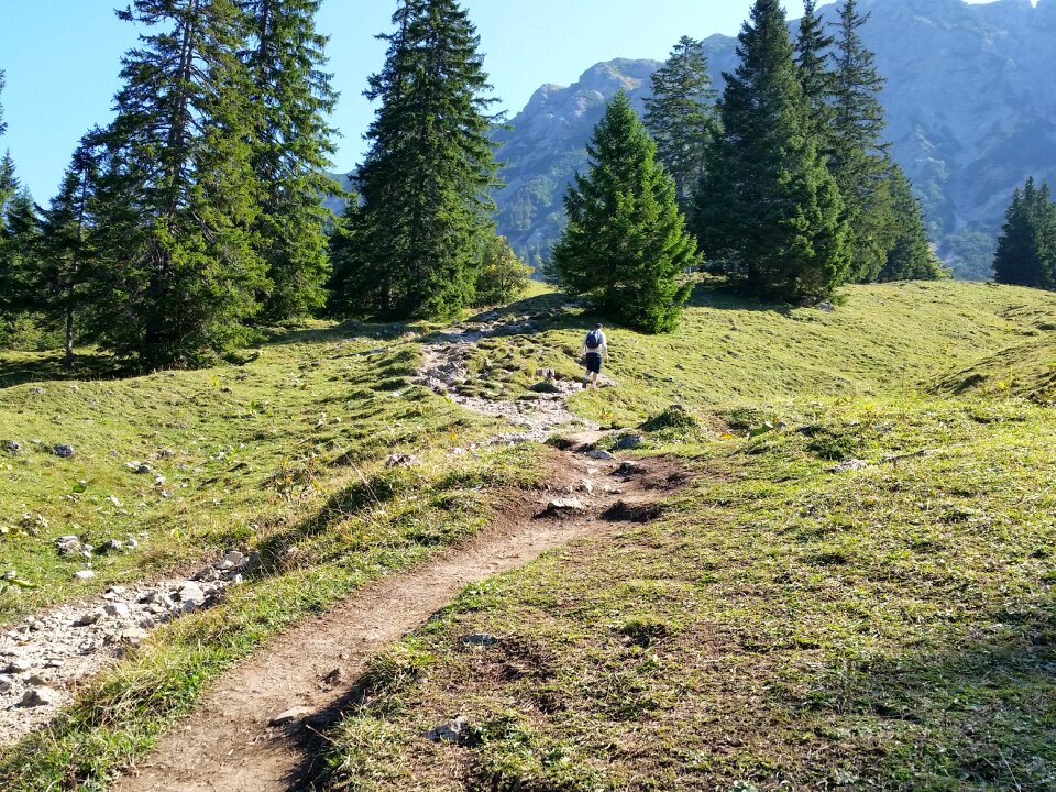 Outlook summit hiking