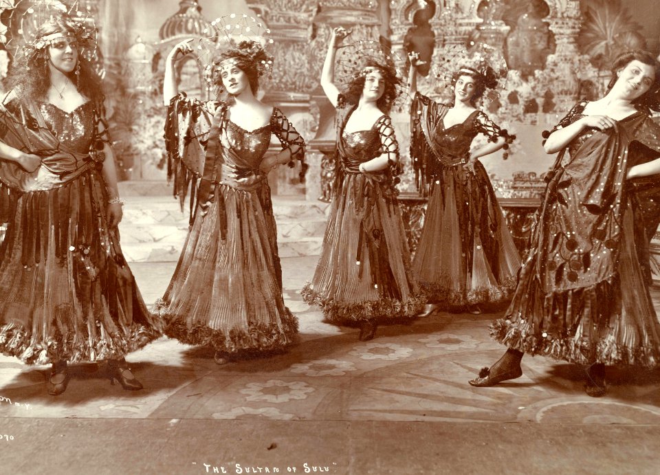 A scene from The Sultan of Sulu (SAYRE 1447)
