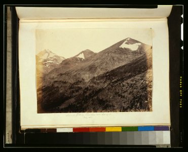 Summits of Rocky Mountains near lat. 49 ̊N., July 1861 LCCN2003668218