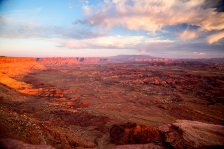 Sunset in Indian Creek photo