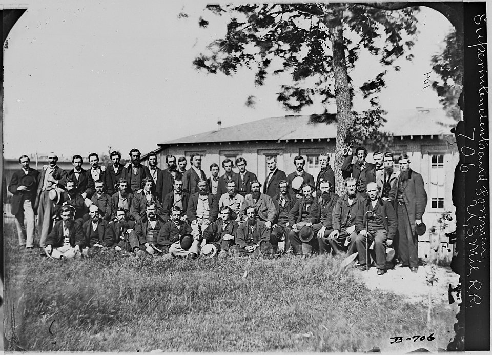 Superintendents and foremen of the U.S. Military R.R. (4153808274)