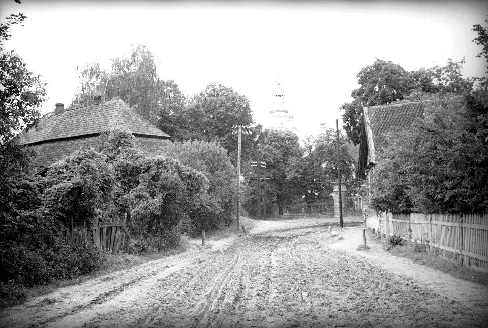 Supraśla, Manastyrskaja. Супрасьля, Манастырская (H. Poddębski, 1936)