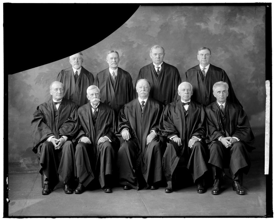 SUPREME COURT, U.S. TAFT COURT LCCN2016861495