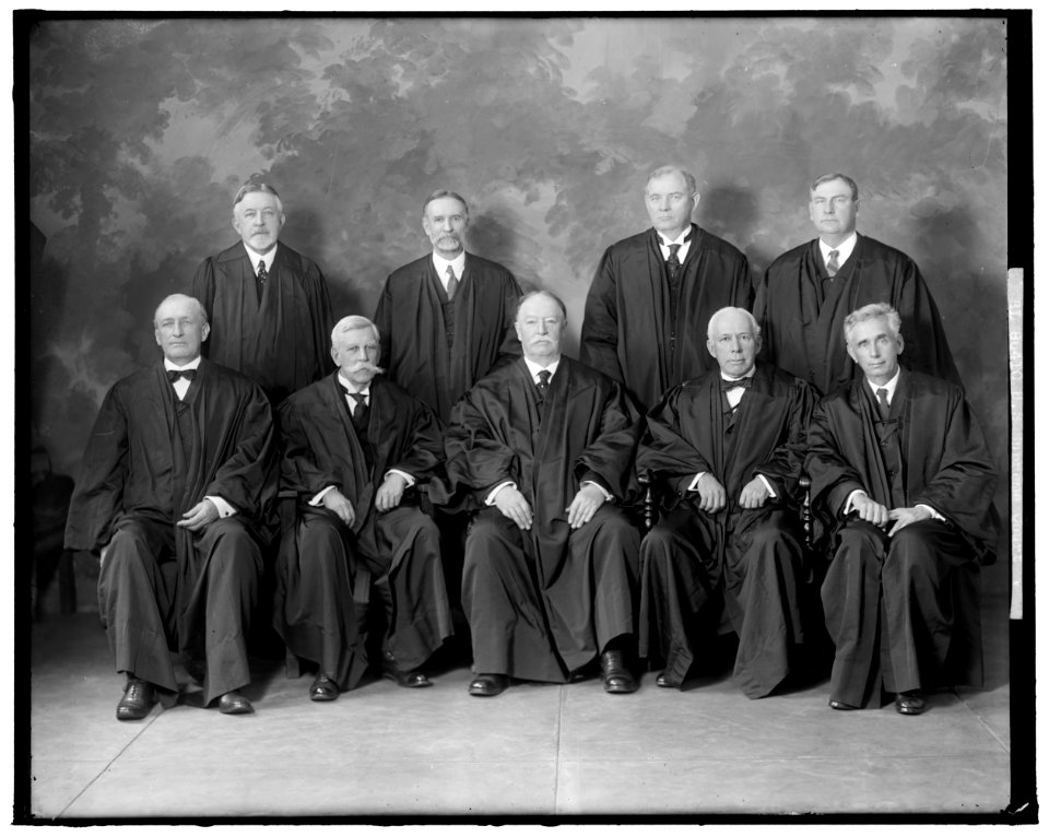 SUPREME COURT, U.S. TAFT COURT LCCN2016861492