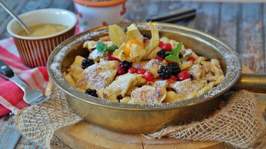 Sweet kaiserschmarren pan