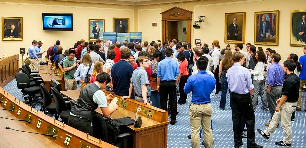 SURF Students at the U.S. House of Representatives (9614838401)