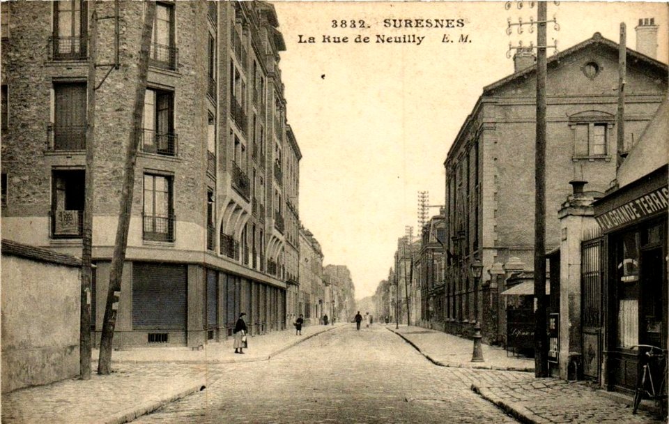 Suresnes.Rue de Neuilly