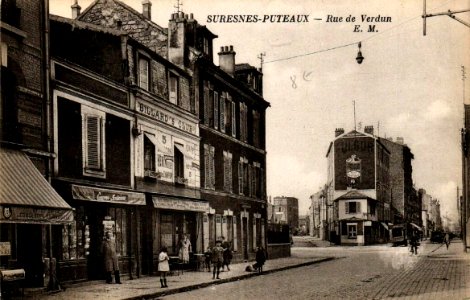Suresnes.Puteaux.Rue de Verdun