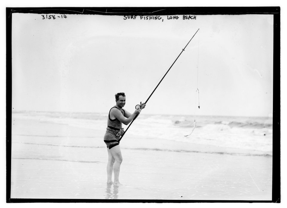 Surf Fishing - Long Beach LCCN2014696797