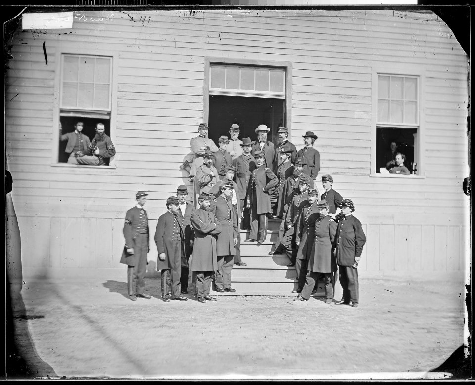 Surgeons and stewards of Harewood Hospital. Washington D.C - NARA - 526379