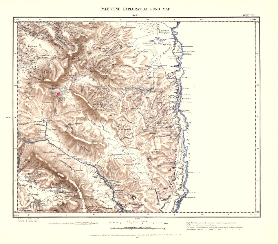 Survey of Western Palestine 1880.12