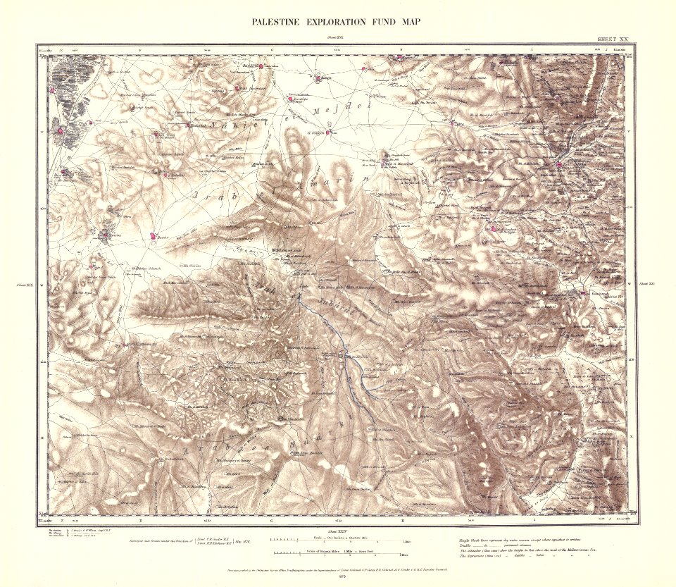 Survey of Western Palestine 1880.20