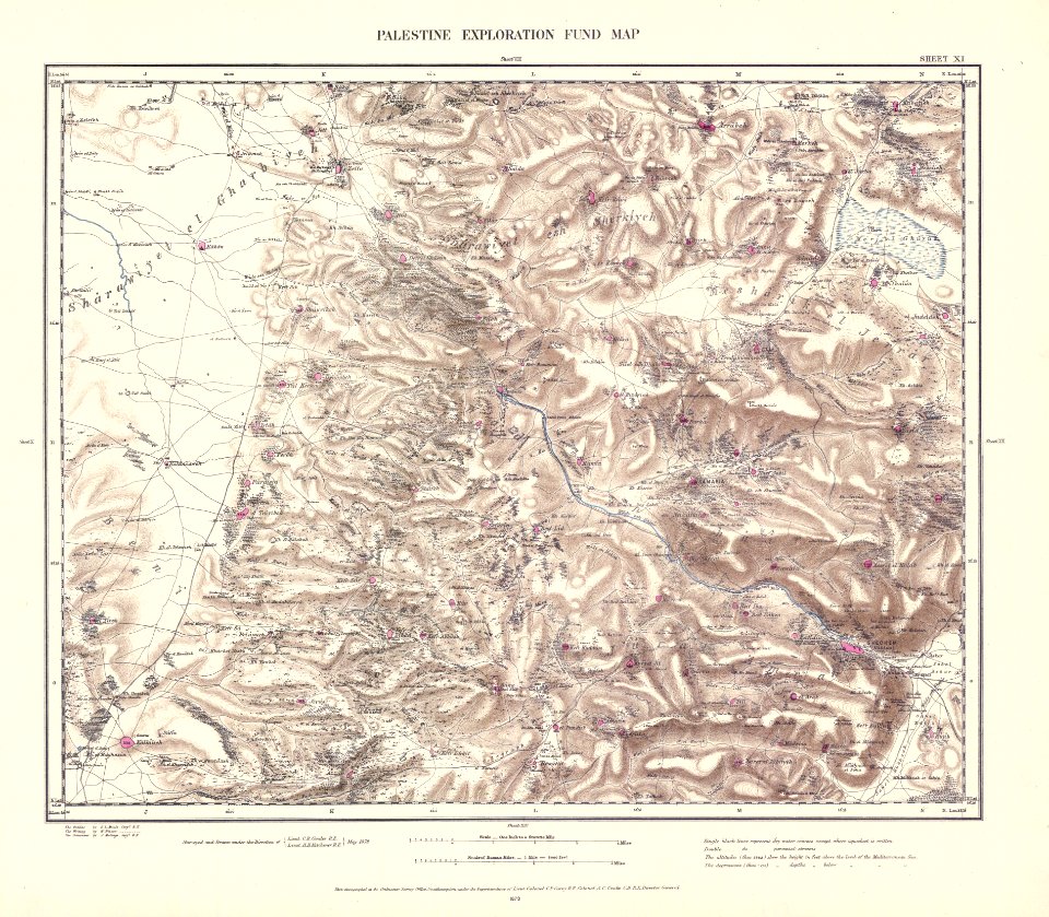 Survey of Western Palestine 1880.11
