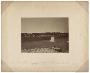 Survey camp near Fort Wingate, 1873 - T. H. O'Sullivan, photographer. LCCN2007684832