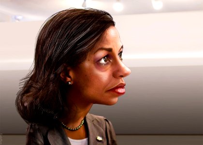 Susan Rice - Caricature (8213498889) photo