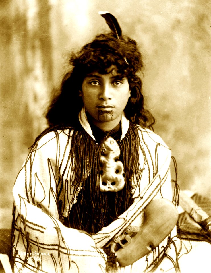Susan, Rotorua, New Zealand, ca. 1905