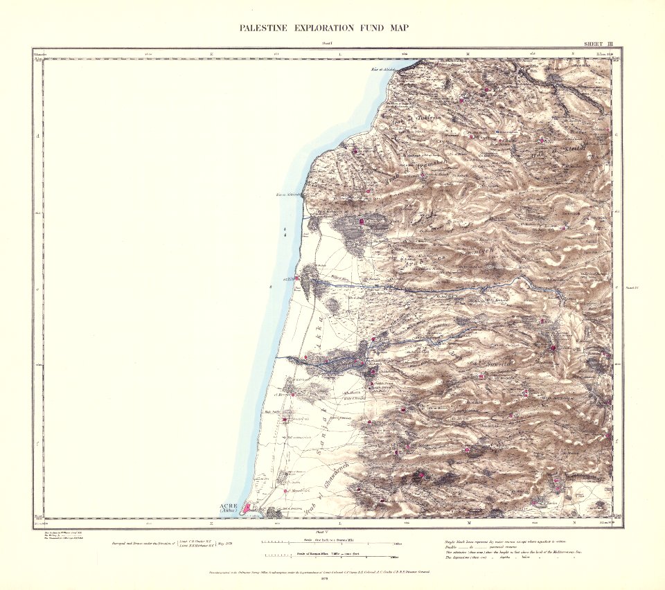 Survey of Western Palestine 1880.03