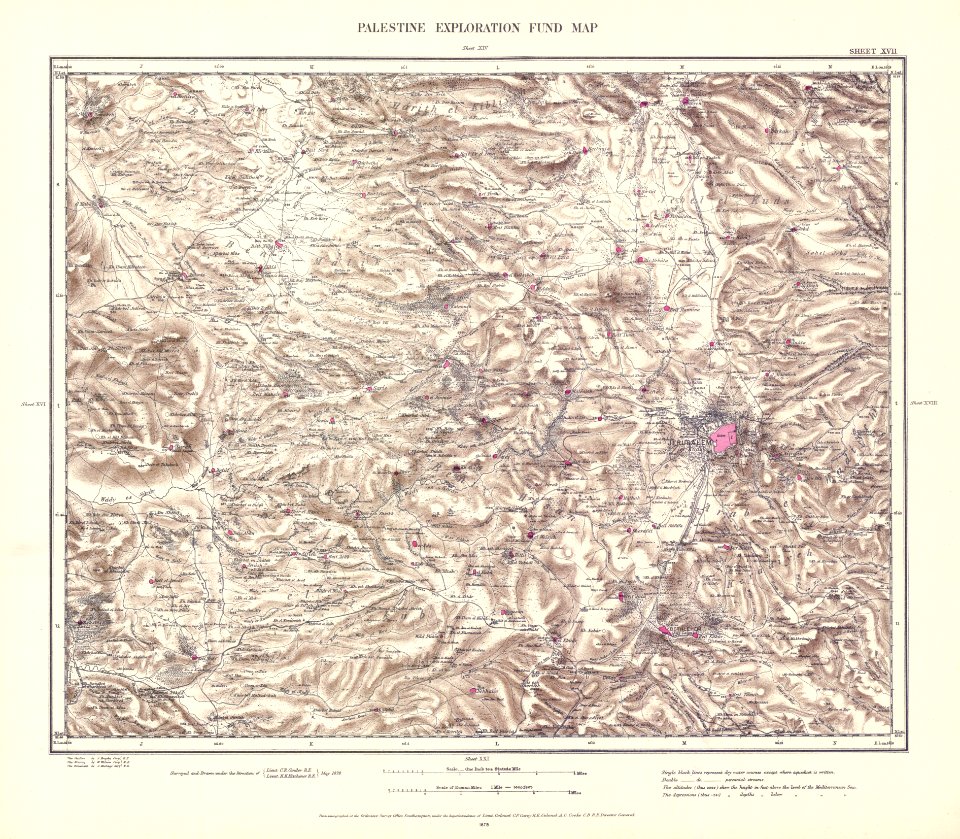 Survey of Western Palestine 1880.17