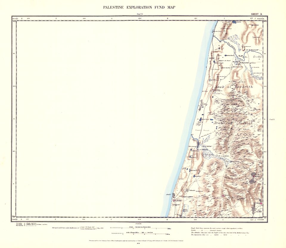 Survey of Western Palestine 1880.10