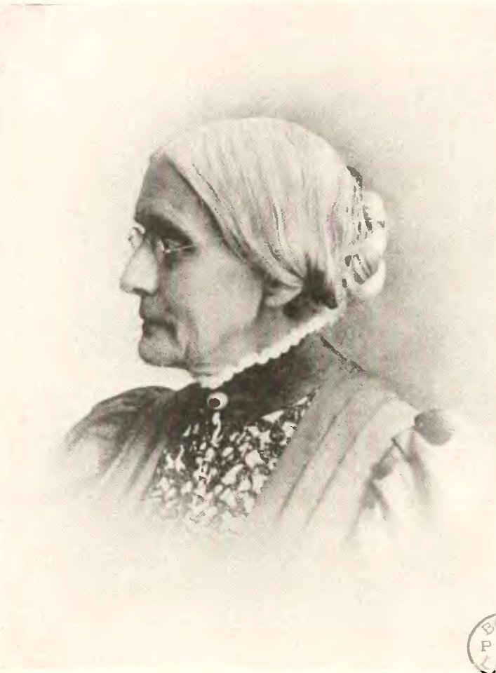 Susan B Anthony Sketches of representative women of New England (page 495 crop)