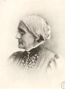 Susan B Anthony Sketches of representative women of New England (page 495 crop)