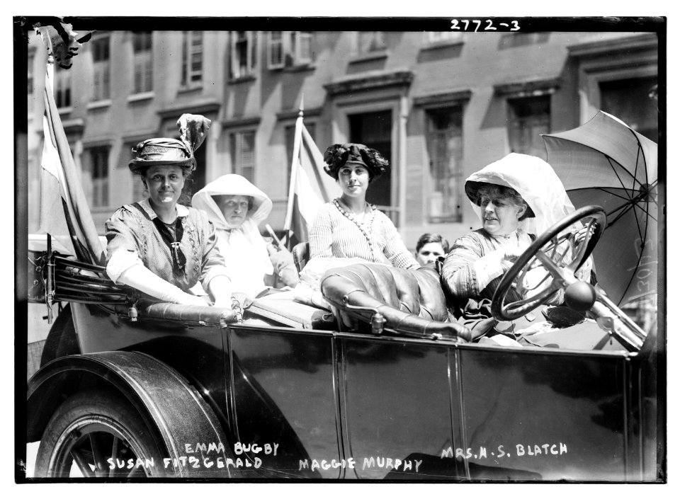 Susan Fitzgerald, Emma Bugby, Maggie Murphy, and Mrs. H.S. Blatch LCCN2014693678