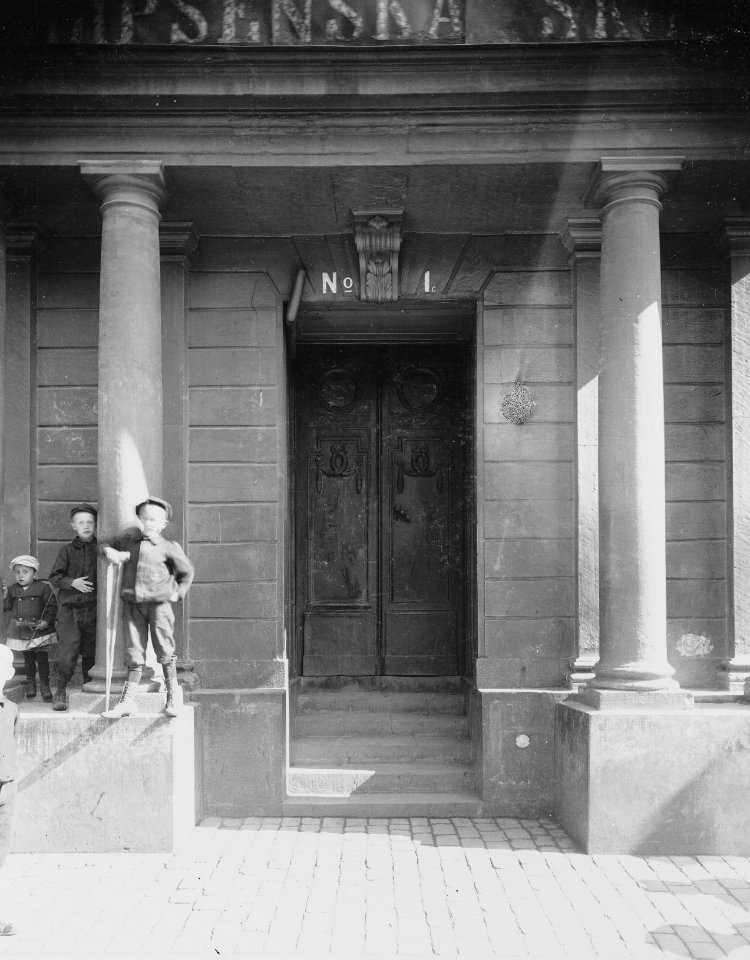 Sutherska huset, portal, 1909-06-23