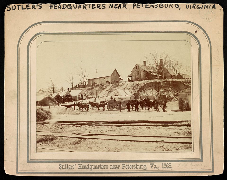Sutler's headquarters near Petersburg, Va., 1865 LCCN2009630962