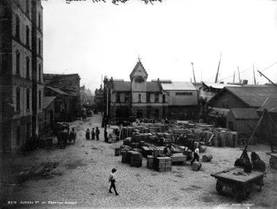Sussex Street at Grafton Wharf, Sydney from The Powerhouse Museum Collection