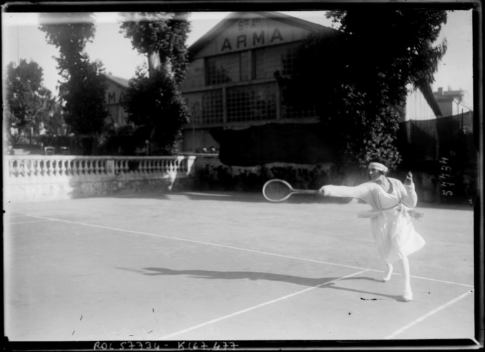 Suzanne Lenglen 1920 Cannes