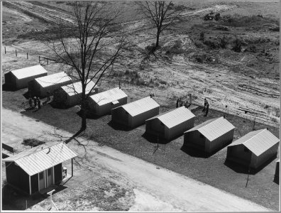 Sutter County, Near Yuba City, California. Isolation unit for contagious diseases, Yuba City, Califo . . . - NARA - 521765 photo