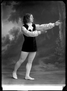 Sven Tropp in Sylfiderna at Kungliga Operan 1913 - SMV - NT069