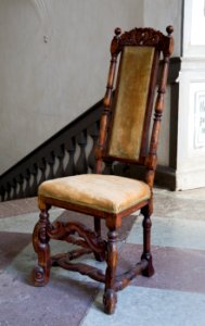 Svarvad stol, 1600-tal - Skoklosters slott - 103842