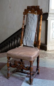 Svarvad stol, 1600-tal - Skoklosters slott - 103837