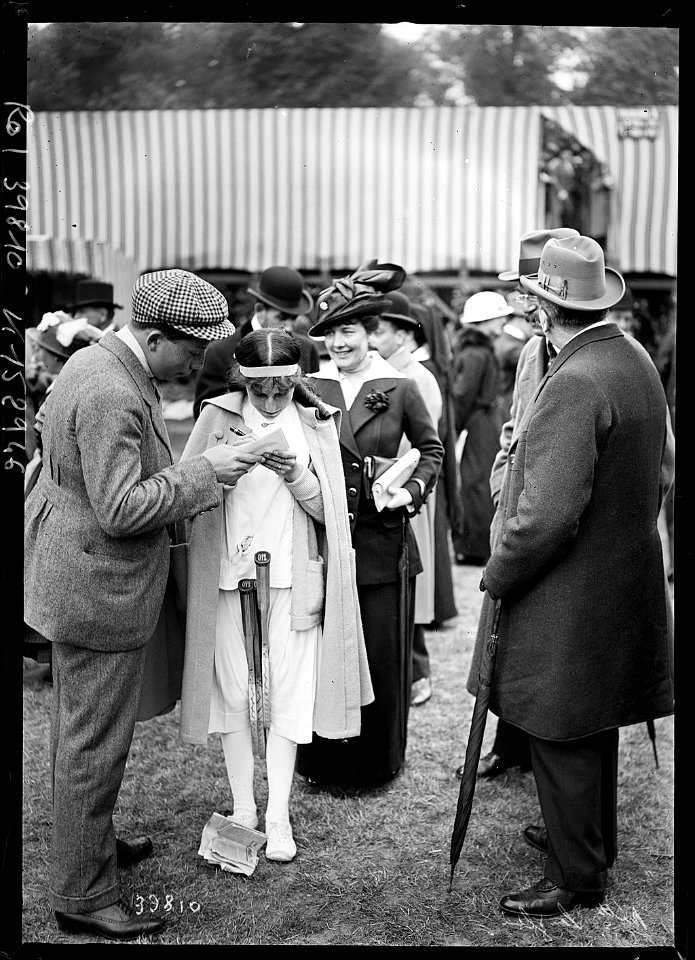 Suzanne Lenglen 1914 autographs