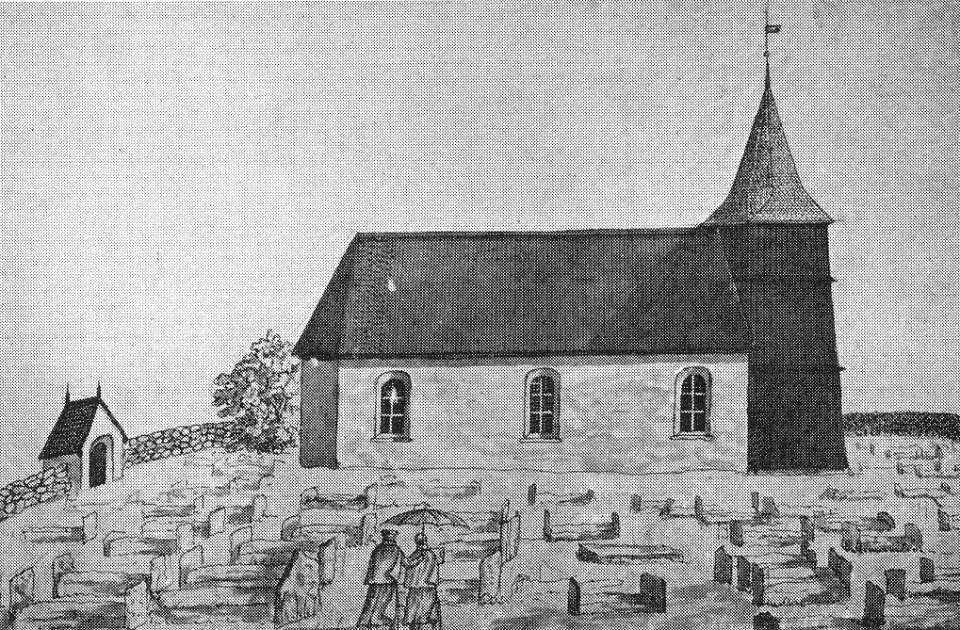 Svartrå kyrka före 1875
