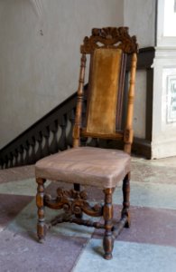 Svarvad stol, 1600-talets sista hälft - Skoklosters slott - 103838