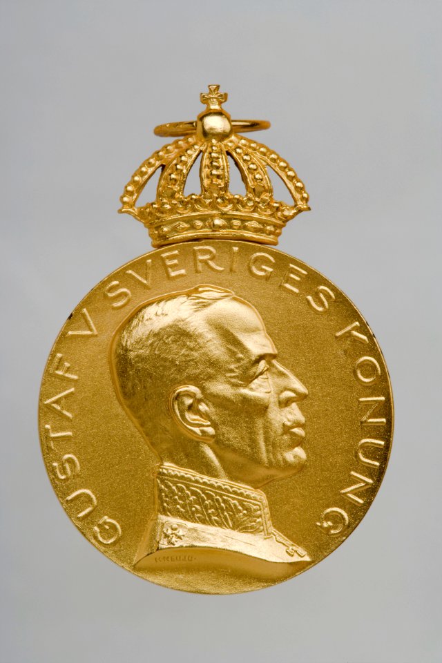 Svenska Kennelklubbens guldmedalj - Livrustkammaren - 86015