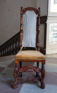 Svarvad stol, 1700-tal - Skoklosters slott - 103841